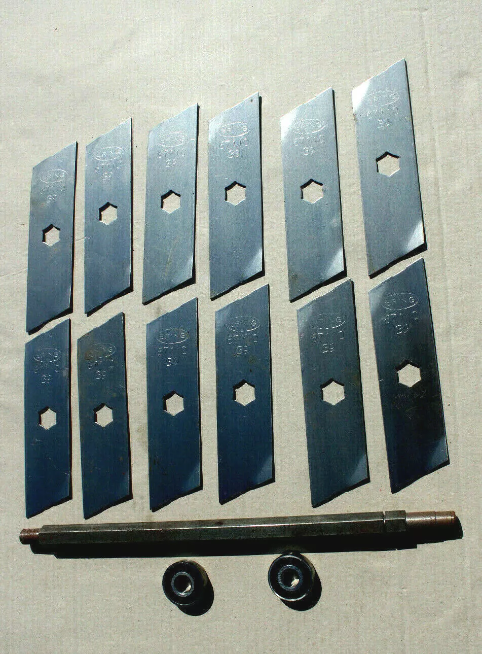 Vertikutiermesser E67110 VK EL 1230 aufgewinkelt *ohne Messerwelle / Kugellager